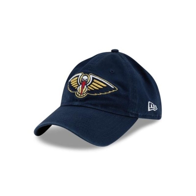 Blue New Orleans Pelicans Hat - New Era NBA Casual Classic Adjustable Caps USA3746290